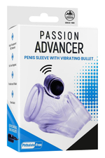 Прозрачная насадка на член Passion Advancer (Цвет: прозрачный)