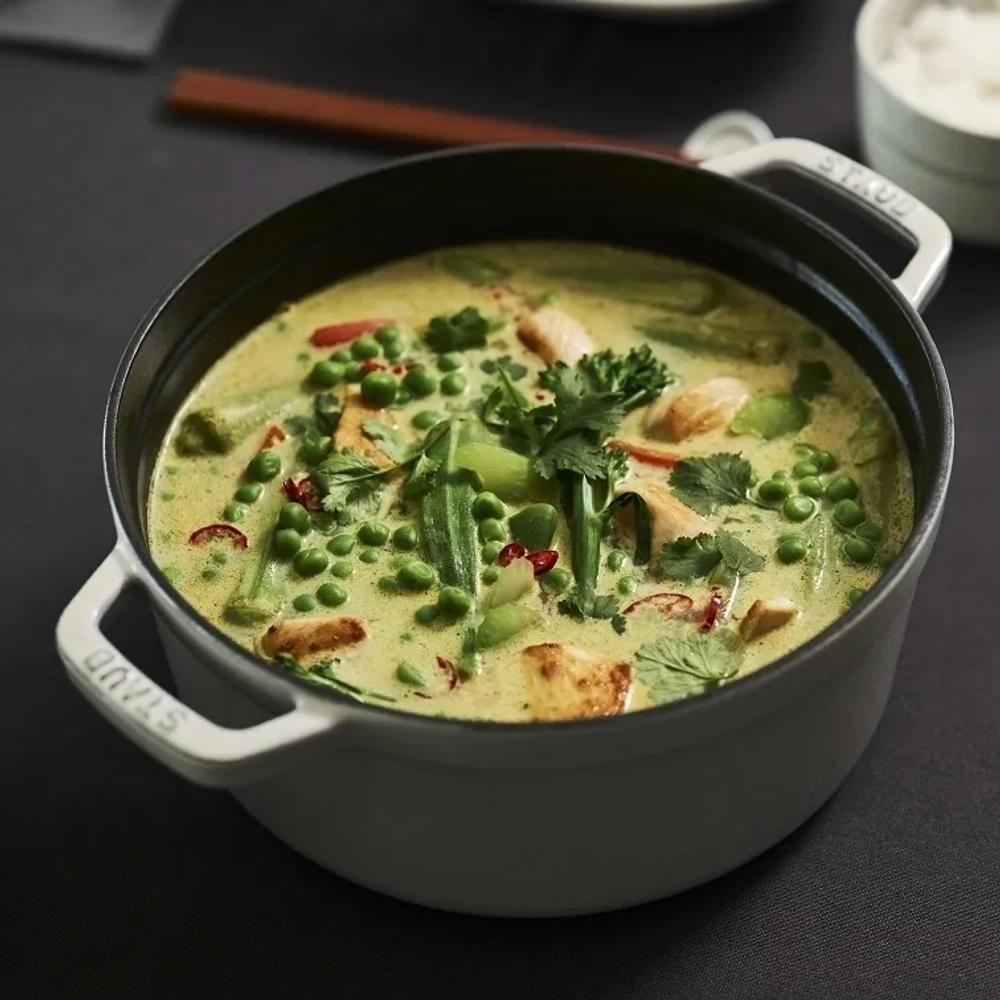 STAUB Чугунная кастрюля Cocotte 22 см 2,6 л Цветущая вишня EAN 3272340055720