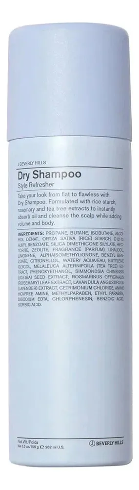 J BEVERLY HILLS Сухой шампунь для волос- Dry Shampoo Style Refresher, 262мл
