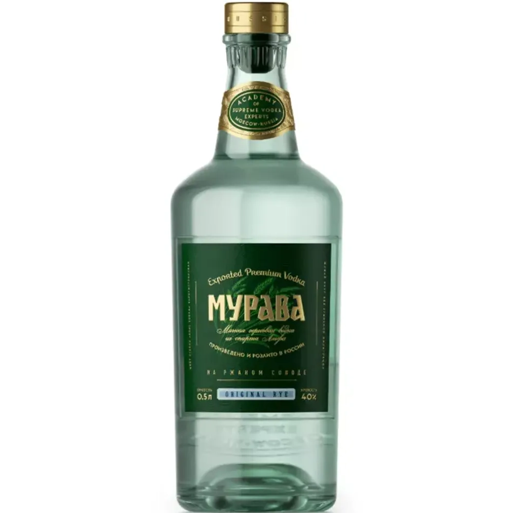 Водка Мурава Оригинальная Ржаная 0,5 л.