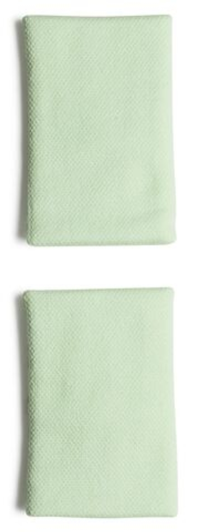 Напульсник теннисный Adidas Tennis Wristband L (OSFM) - semi green spark/black