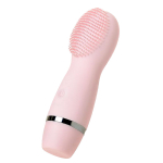 Розовый силиконовый массажер для лица ToyFa Yovee Gummy Peach 244002