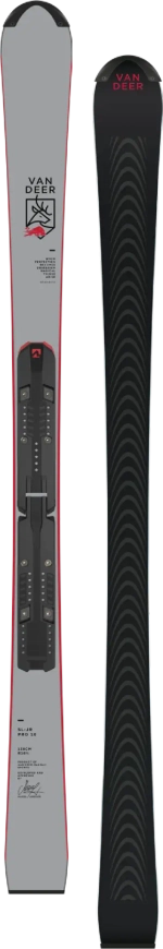 VAN DEER юниорский слалом R-11 SL-JR 152 см grey c пластиной Marker JR RACE без креплений /с креплениями Marker COMP 10 TCX /с креплениями Marker COMP 12 GW grey/с креплениями Marker COMP 12 GW khaki