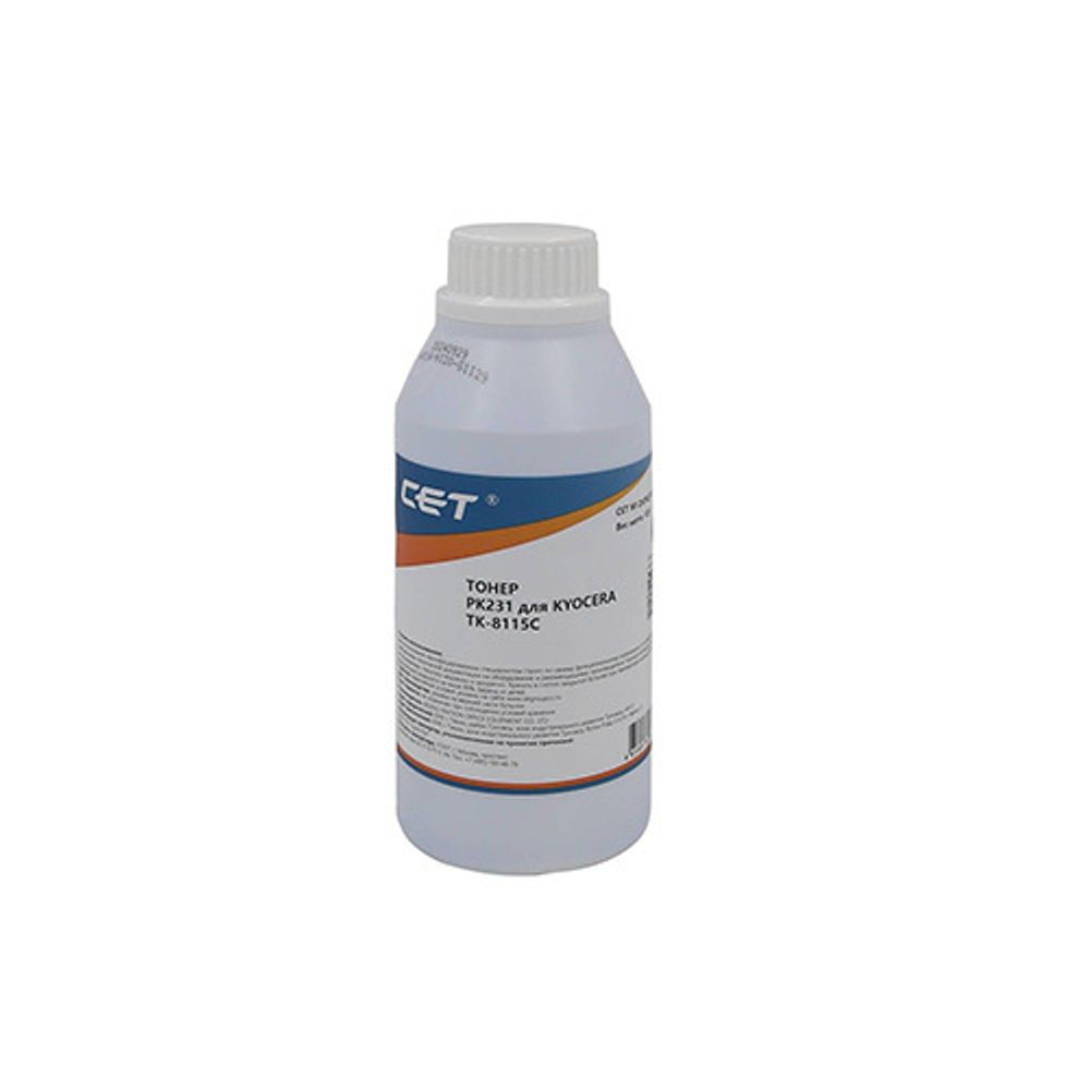 Тонер PK231 для KYOCERA ECOSYS M8124cidn/8130cidn (Japan) Cyan, 105г/бут, OSP0231C-105