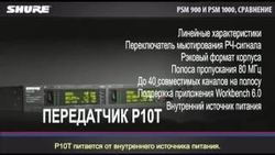 SHURE P9TE K1E 596 - 632 MHz передатчик системы персонального мониторинга PSM900