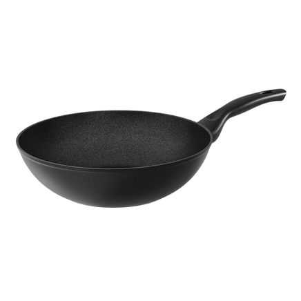 Dolomitica Extra Black - Сковорода-вок 3,5л, диам. 28 см Dolomitica Extra Black артикул 85515612893, BARAZZONI, Италия