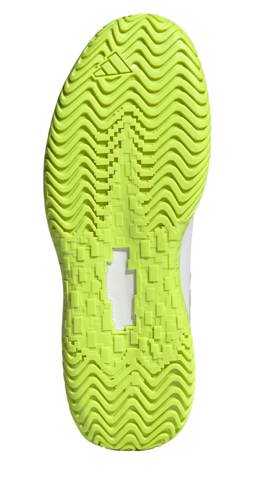 Мужские кроссовки теннисные Adidas SoleMatch Control M - crystal jade/cloud white/lucid lemon