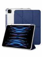 Чехол книжка для iPad Air 13" M2 / Pro 12,9" (3,4,5,6 gen) Gurdini Origami Case Темно Синий