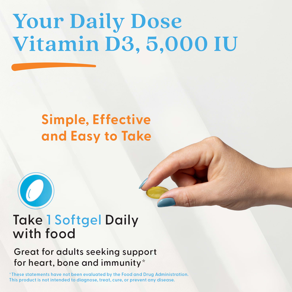 Doctor's Best, витамин D3, 125 мкг (5000 МЕ), 720 капсул