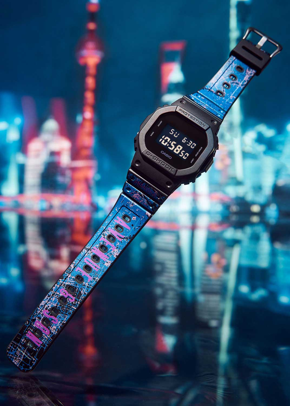 Часы Casio DW-5600BB-1PRC