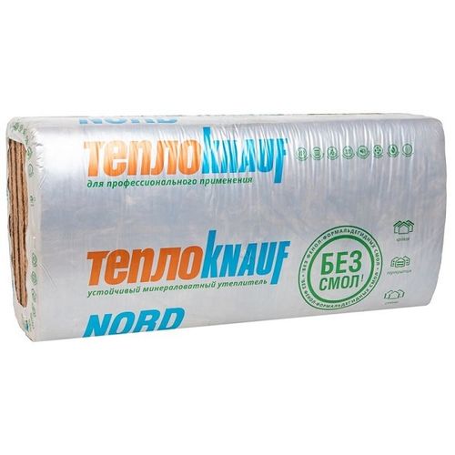 Утеплитель ТеплоКНАУФ Норд 27 кг/м³ (1250х600х100 мм) 6 шт
