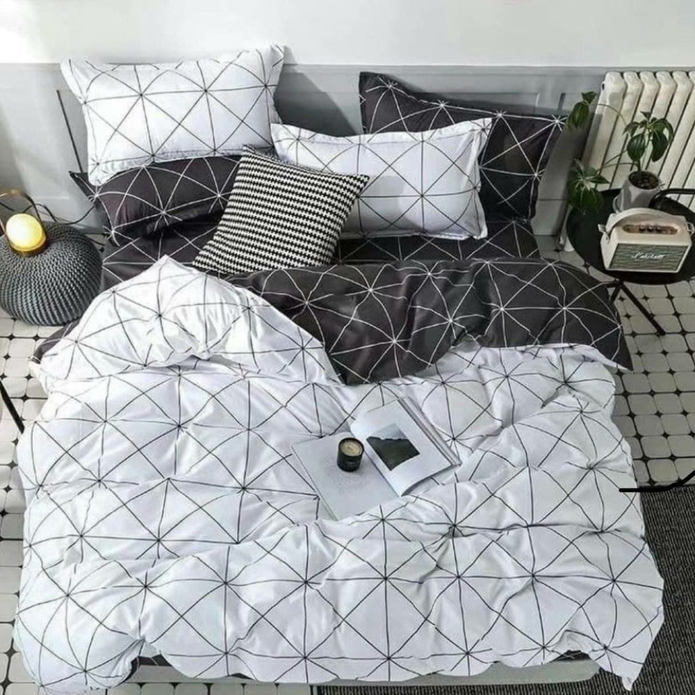 Комплект постельного белья SAYA HOME Fuanna - Поплин / Размер - 2 спальный