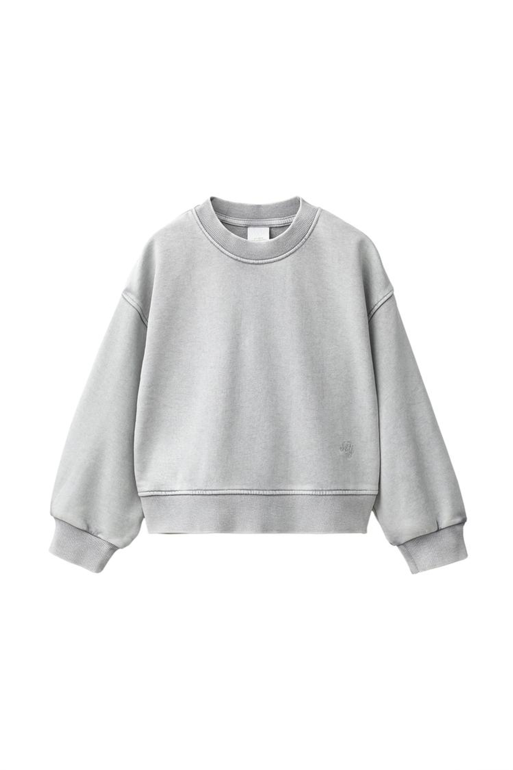 ZARA КОМПЛЕКТ ИЗ ТОЛСТОВКИ И БРЮК, СЕРЫЙ