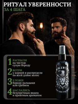 ТОНИК-УХОД для БОРОДЫ INTELEGENTOFF