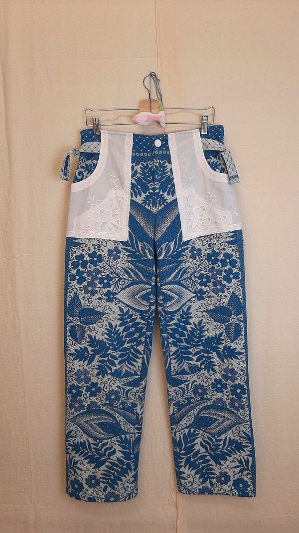 Брюки Sea Blue Trousers цвета морской волны - фото 1