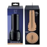 Светло-коричневый мастурбатор-вагина 22,4см Kiiroo Feel Stroker Pussy-Penis Masturbator Light Caramel