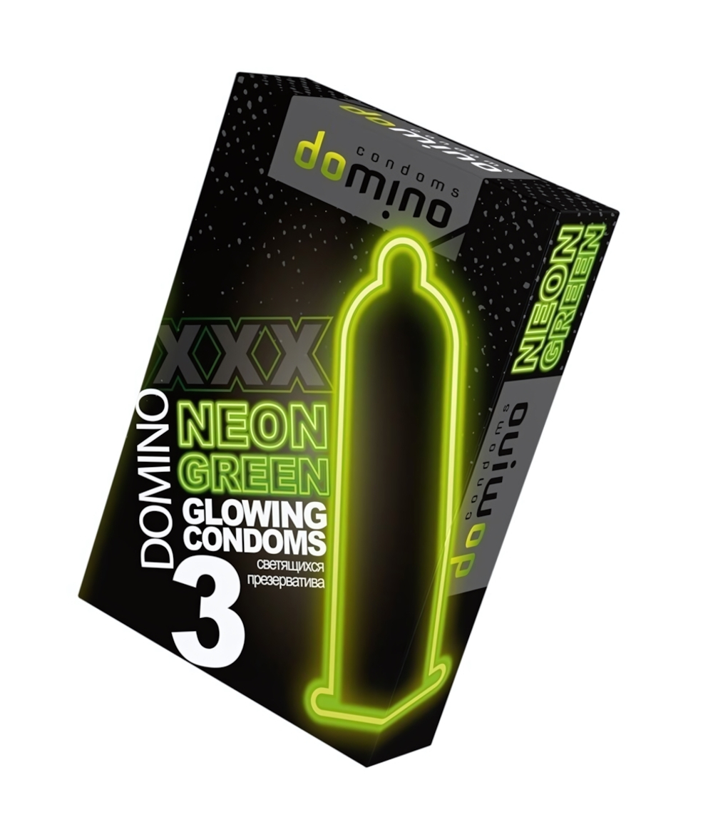 Презервативы Luxe Domino Neon светящиеся № 3