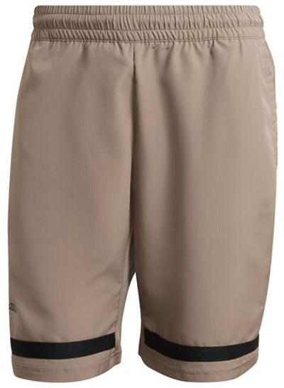 Мужские шорты теннисные Adidas Club Short - chalky brown/black