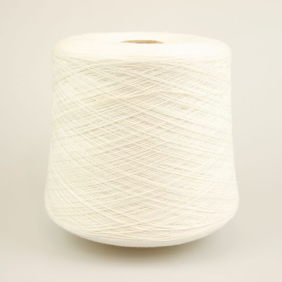 Пряжа 2/26 NM Cashmere-Leo, 100% кашемир, цвет 1003 Blanc Pure (Белый)