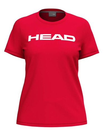 Женская теннисная футболка Head Club Original - red