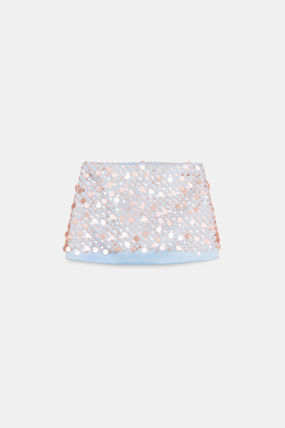 МИНИ-ЮБКА С ПАЙЕТКАМИ — ZARA