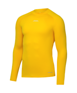 Джемпер компрессионный утепленный CAMP PerFormDRY Baselayer Top Warm, желтый