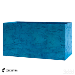 Кашпо BALCONY COBALT BLUE 60 х 20 х 20