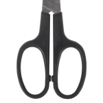 Ножницы BRAUBERG "Standard" 180 мм, черные, классической формы, 2-х сторонняя заточка