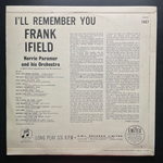 Frank Ifield ‎– I'll Remember You (Англия 1963г.)