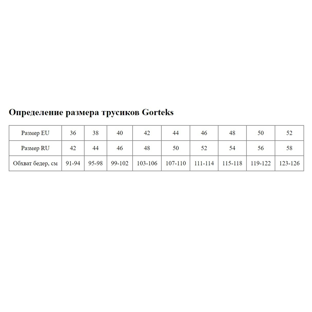 Трусики-слипы Moon с высокой линией талии (Размер: 38) (Цвет: черный)