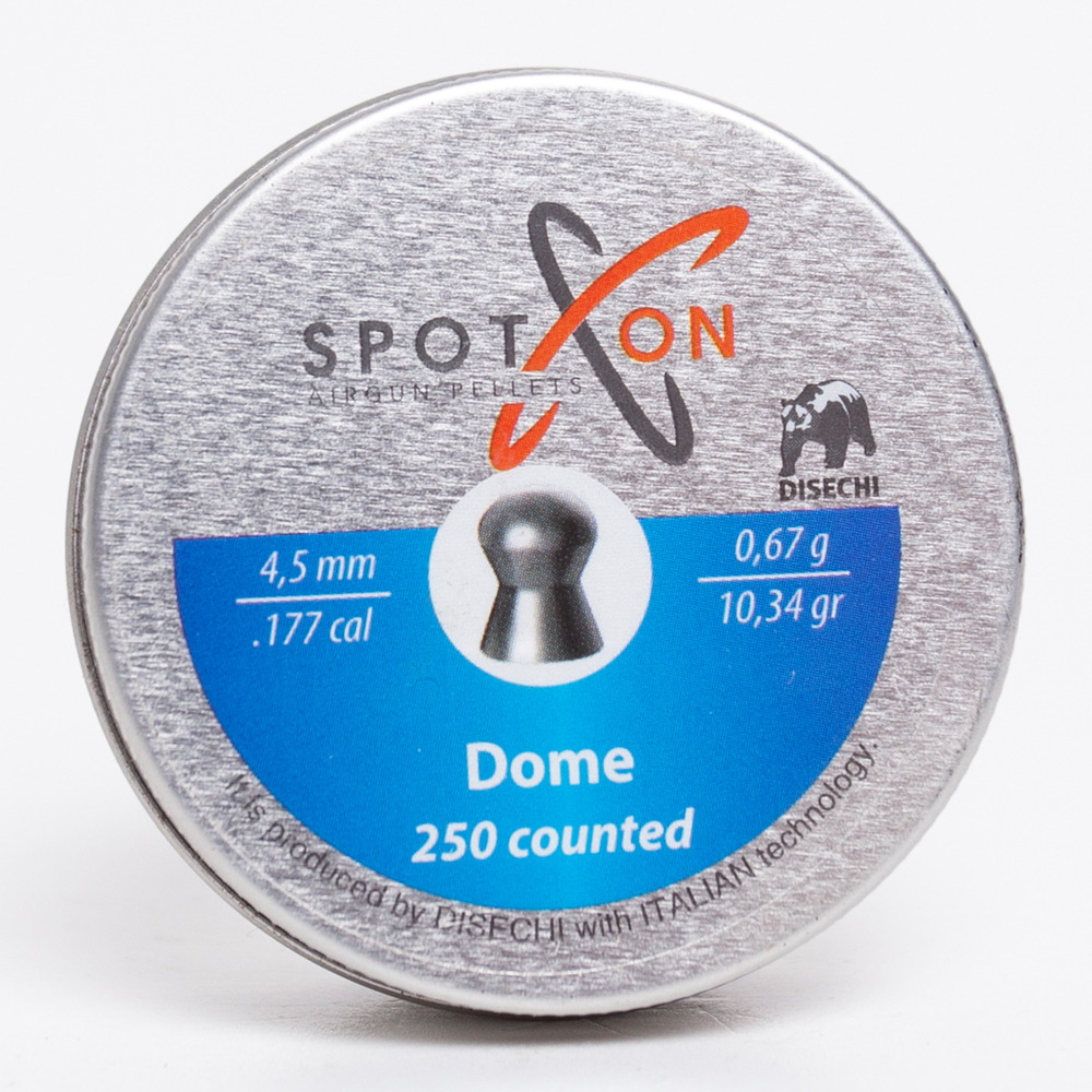 Пули Spoton Dome 4,5 мм 0,67 гр. (250 шт)