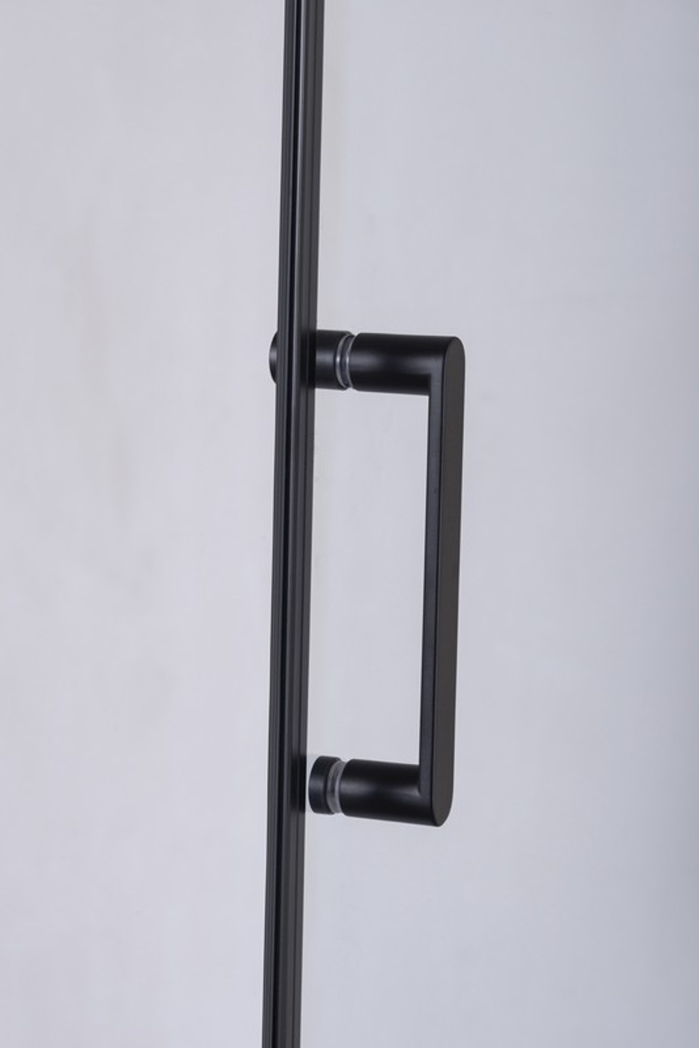 Душевое ограждение Niagara Nova NG-6812-08ВLACK (120х80х195) прямоугольник,черный,дверь раздвижная,стекло прозрачное,1 место
