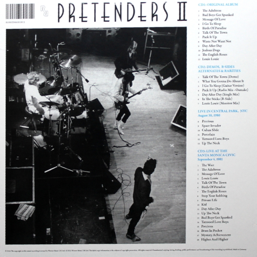 The Pretenders / Pretenders II (40th Anniversary)(3CD)