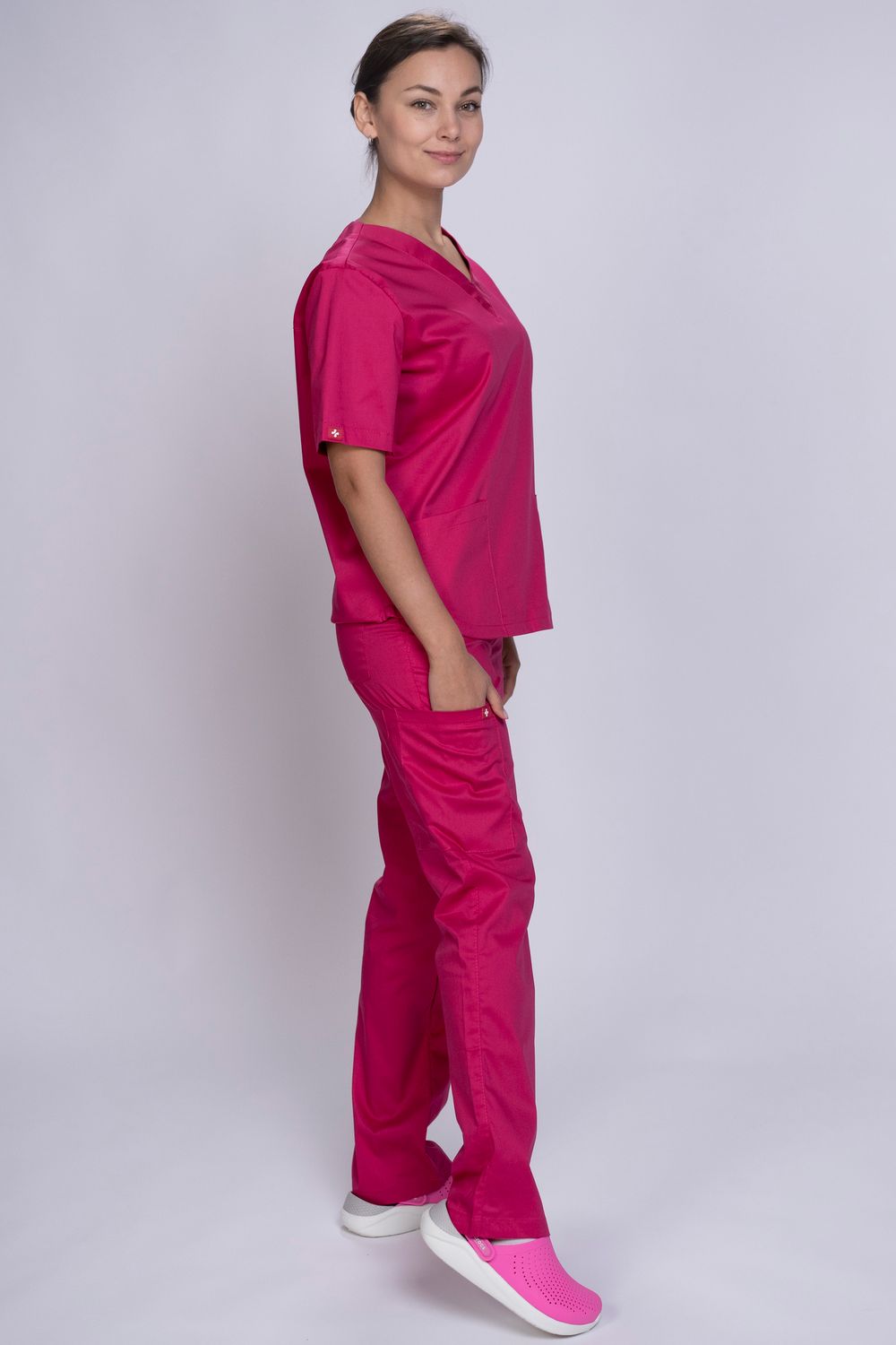 Топ женский MedicLine (Magenta)
