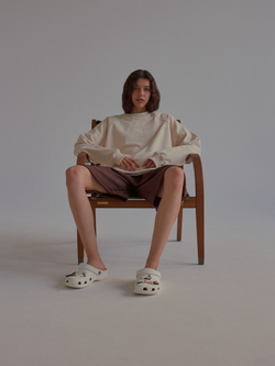 Baggy Shorts LOGO French Roast