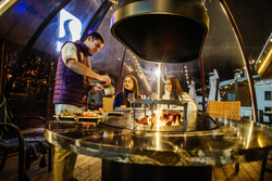 Дровяной гриль-стол Elbrus Grill Эверест 1760 (столешница 2400x1400 мм)