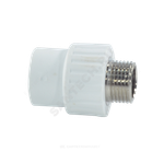 Муфта PP-R комбинированная белая Дн 20х3/4" НР RTP (РосТурПласт) 10663
