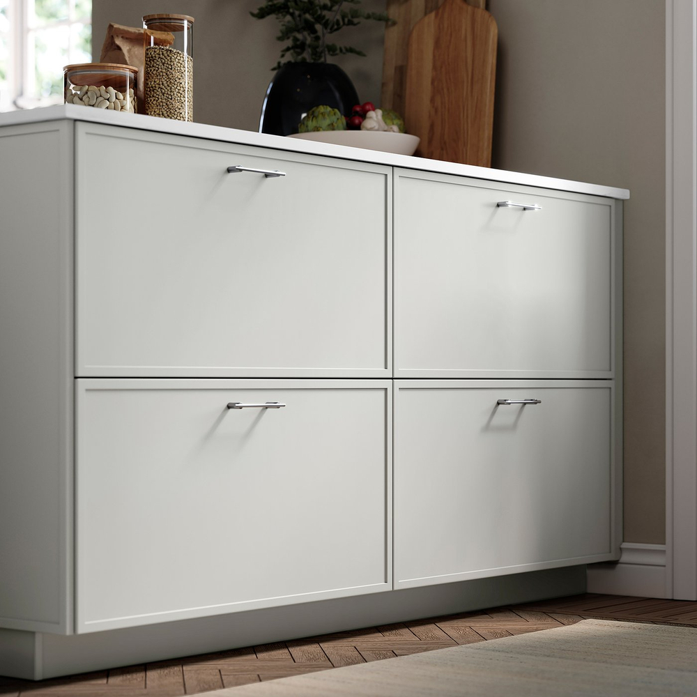 IKEA ASPUDDEN  (ИКЕА АСПУДДЕН)  -  Фасад для ящика - светло-серый 40x40 см