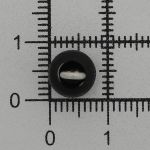 Пуговицы на ножке 13L=8 мм, жемчужина, пластик/металл (Black (черный)), GE01, 32 шт