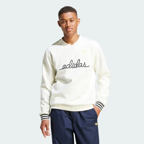 Лонгслив Adidas (с вышивкой), бел.