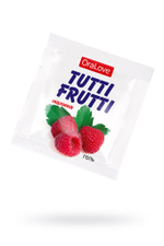 Съедобная гель-смазка Tutti-Frutti со вкусом малины 4 г