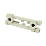 Настенный комплект для смесителя проходной FV-Plast 25x1/2"