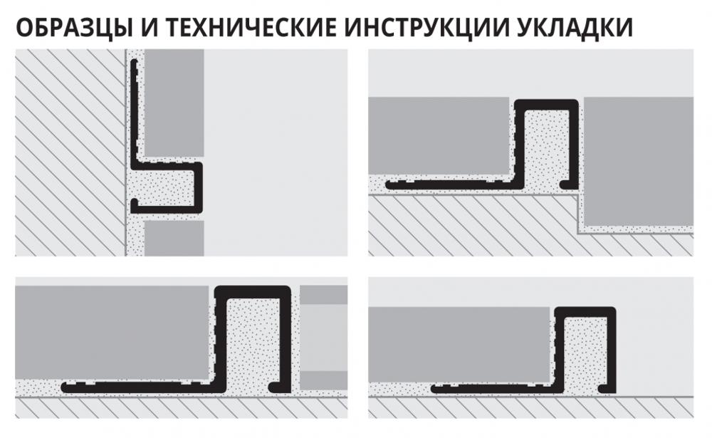 Профиль латунный старая бронза (антик) LPO-P10х10