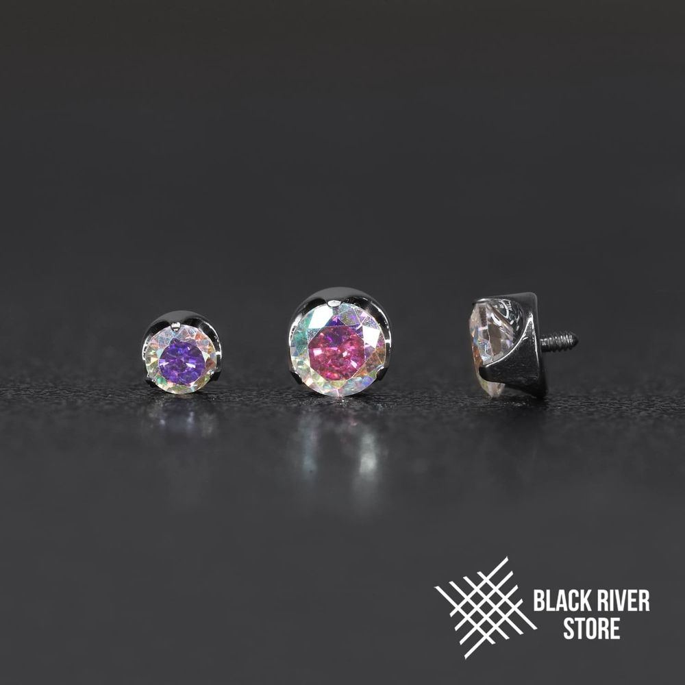 Flat Cubic Zirconia AB