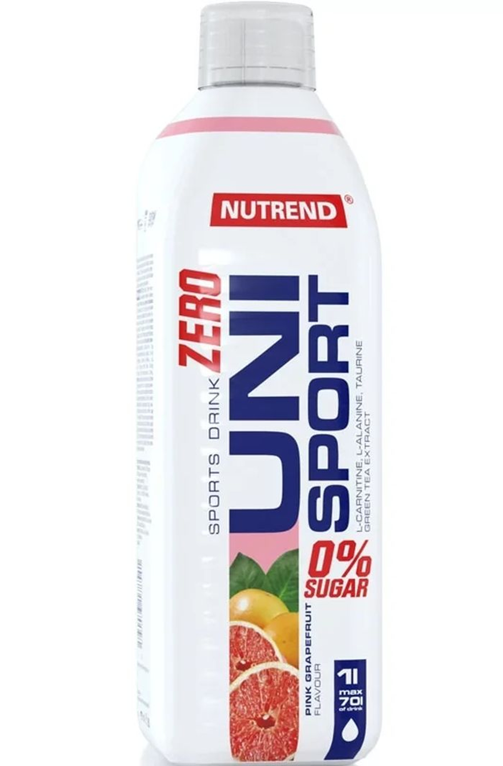 Изотоник Nutrend UNISPORT 0,5 л — pink grapefruit