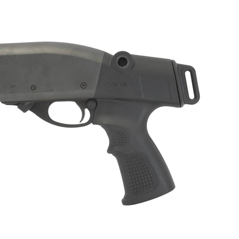 Рукоятка с заглушкой на Remington 870/750, DLG Tactical. Черный