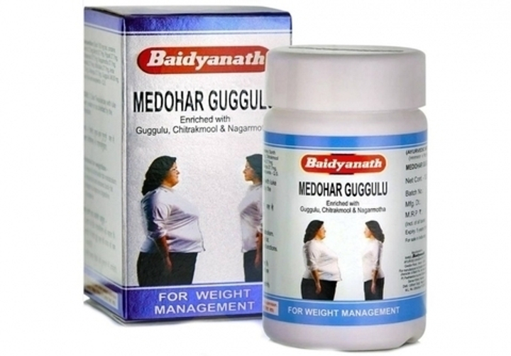 Baidyanath Medohar Guggulu Медохар 120 таб