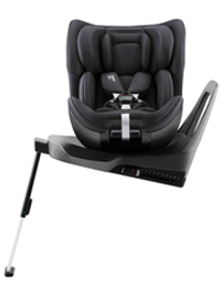 Автокресло 0+/1/2 Britax Roemer SWIVEL 2 Space Black, с рождения до 7 лет, 0-25 кг, поворотное, Isofix