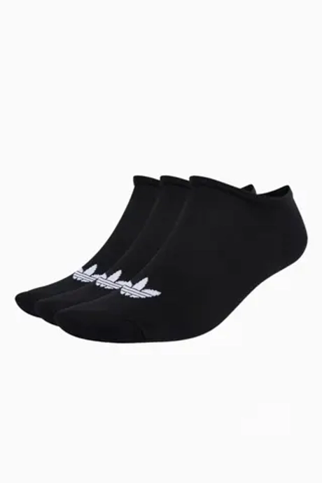 Носки adidas Trefoil Liner Socks 3 Pairs - черный