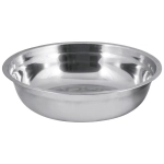 Миска Bowl-27, объем 2,8 л, с расширенными краями, из нерж стали, зеркальная полировка, диа 27 см